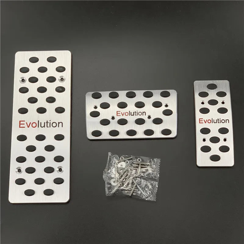 Stainless Racing Pedal Plates