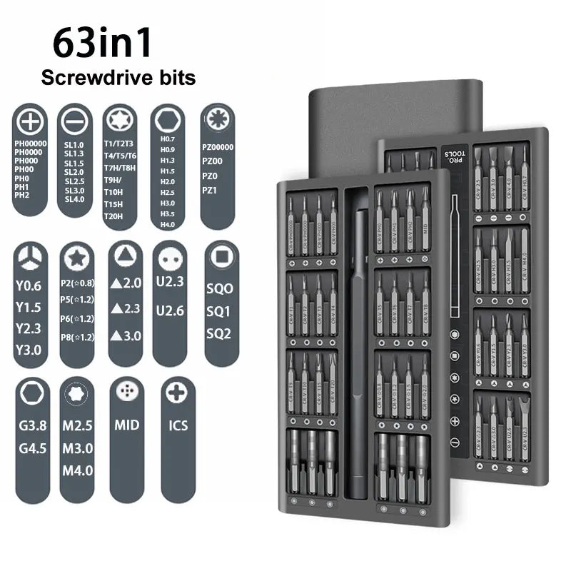 Magnetic Precision Screwdriver Kit