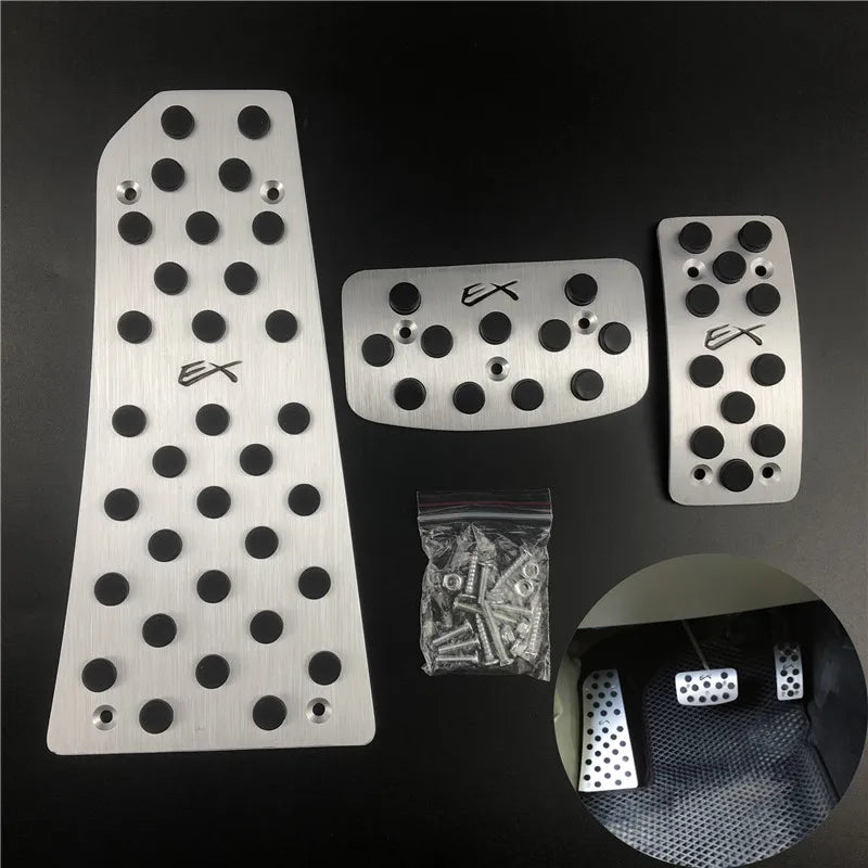 Stainless Racing Pedal Plates