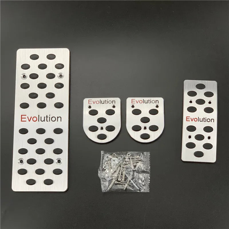 Stainless Racing Pedal Plates
