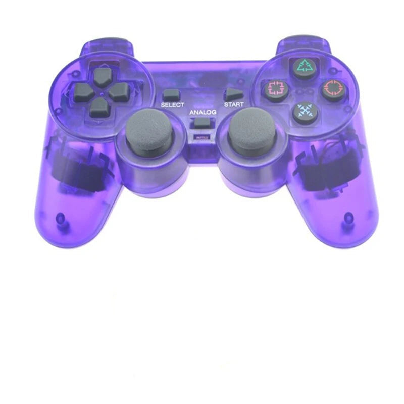 Transparent Wireless PS2 Game Controller
