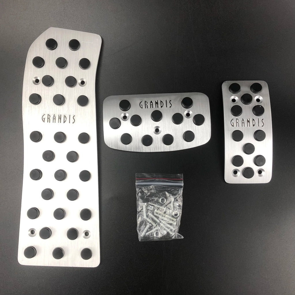 Stainless Racing Pedal Plates