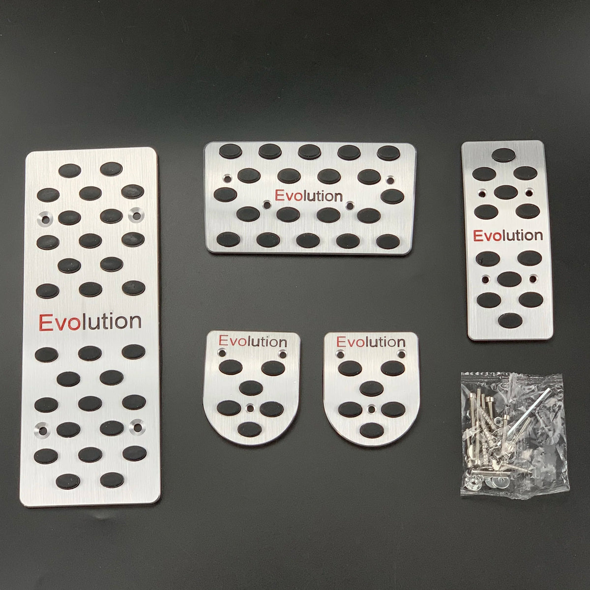 Stainless Racing Pedal Plates