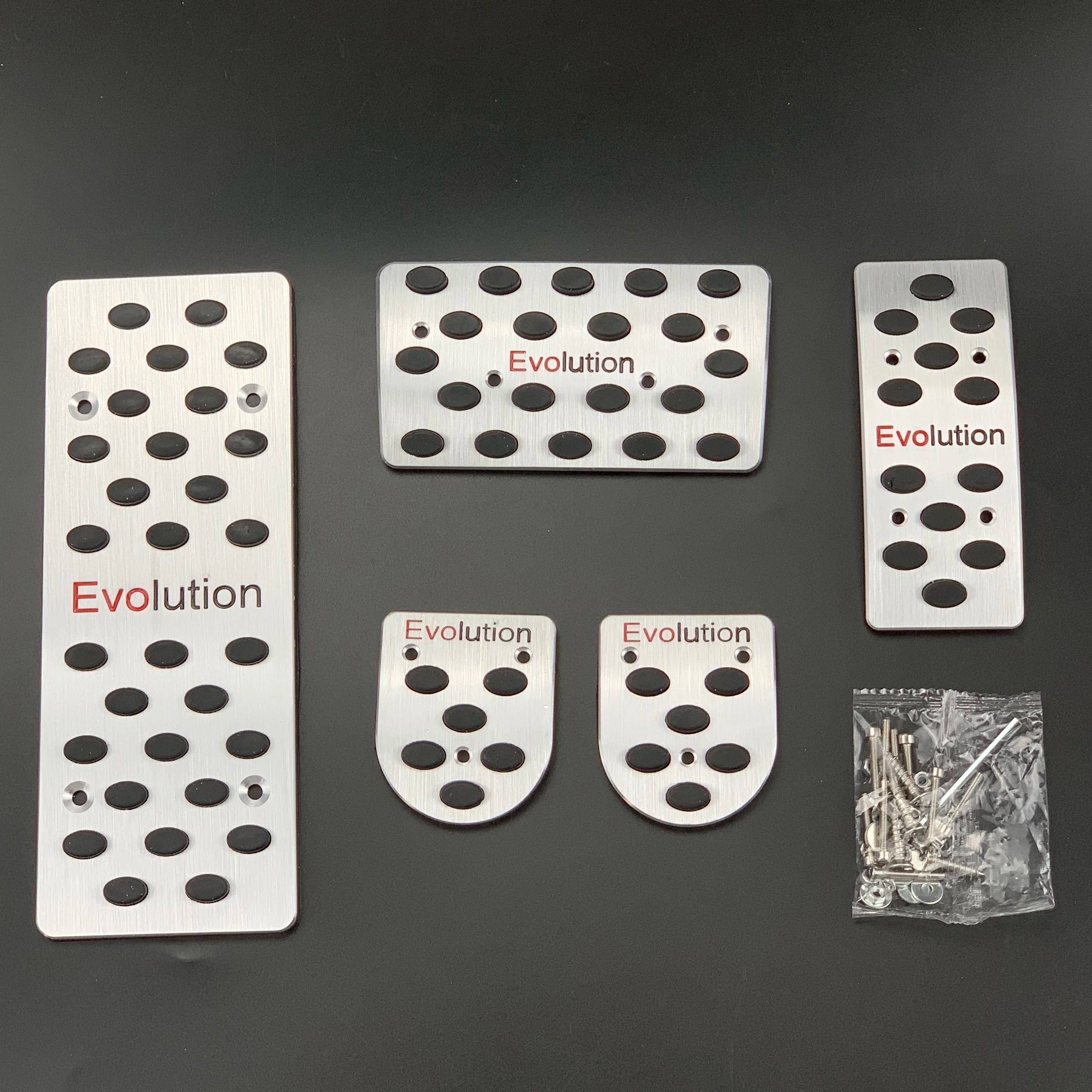 Stainless Racing Pedal Plates