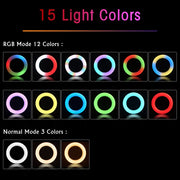 RGB Tripod Ring Light