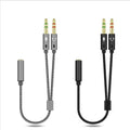 Headphone Microphone Splitter Cable