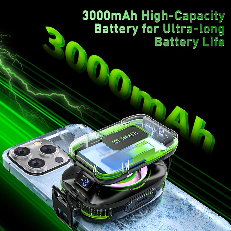 JS85 3000mAh Magnetic Phone Cooler