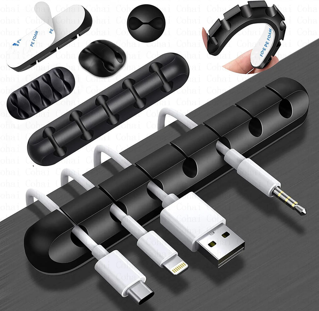 Silicone Desktop Cable Organizer