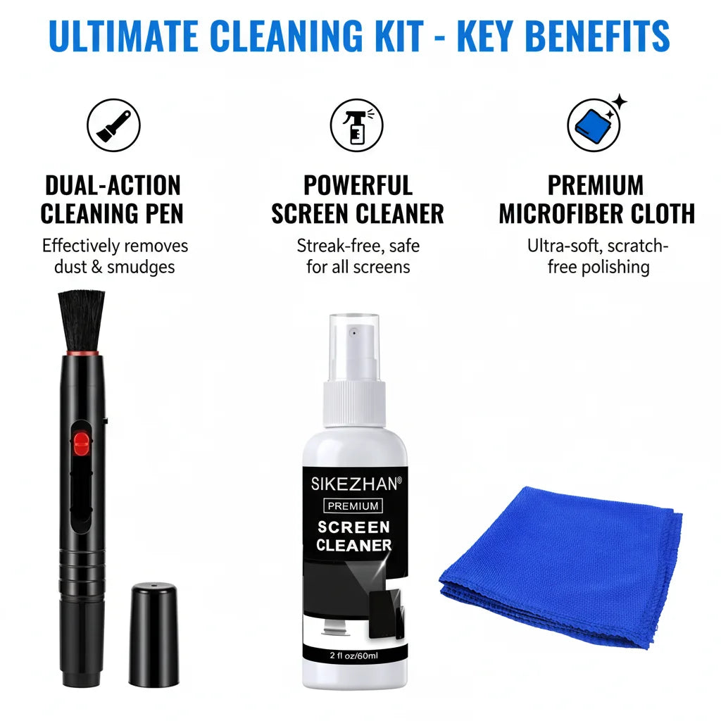 3-in-1 Screen Cleaning Kit