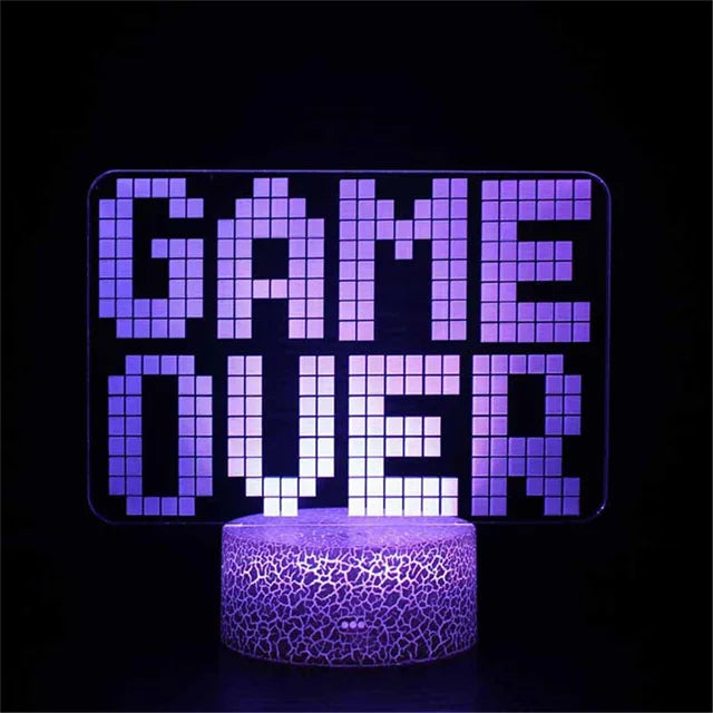 3D Gaming Setup Lamp