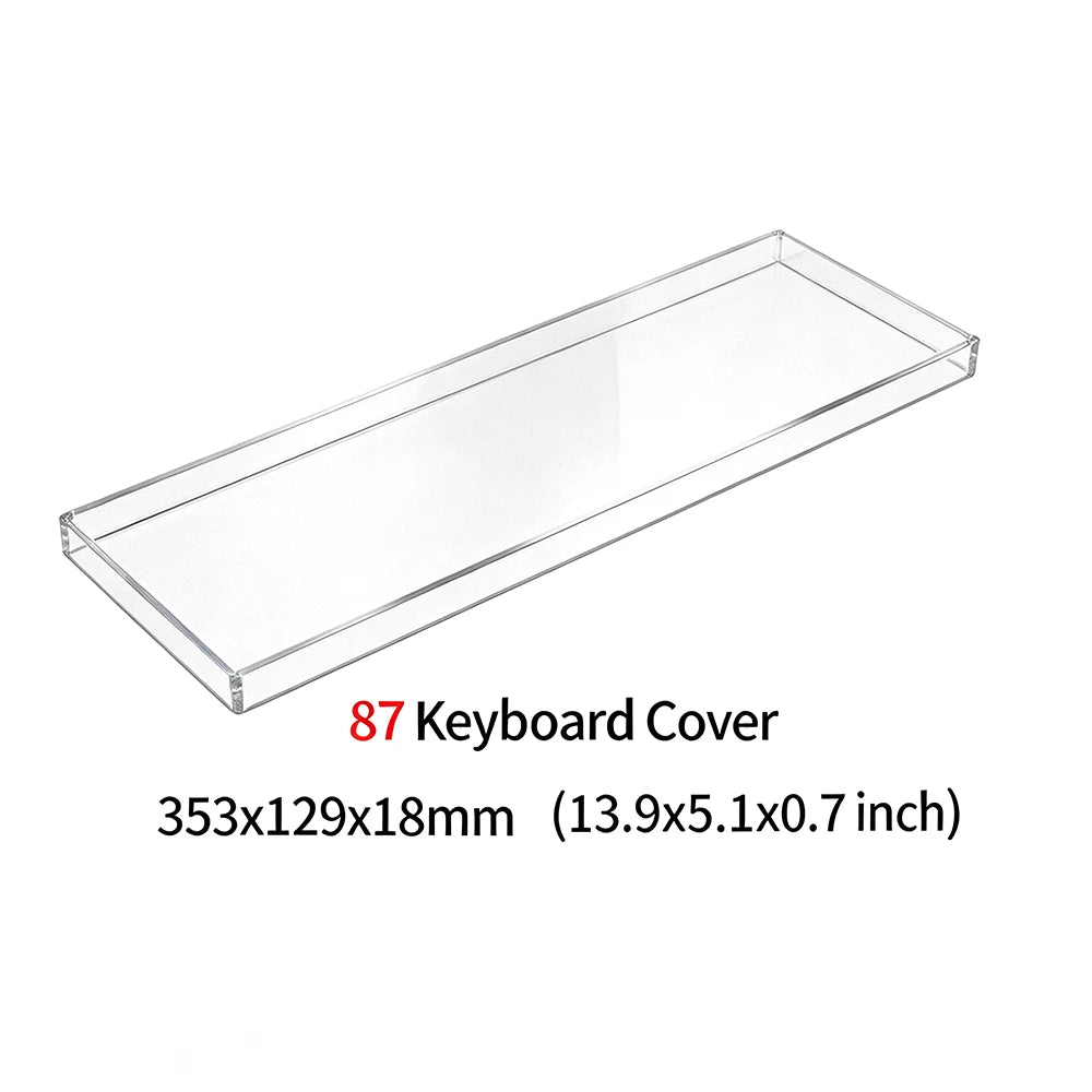 Acrylic Keyboard Dust Cover