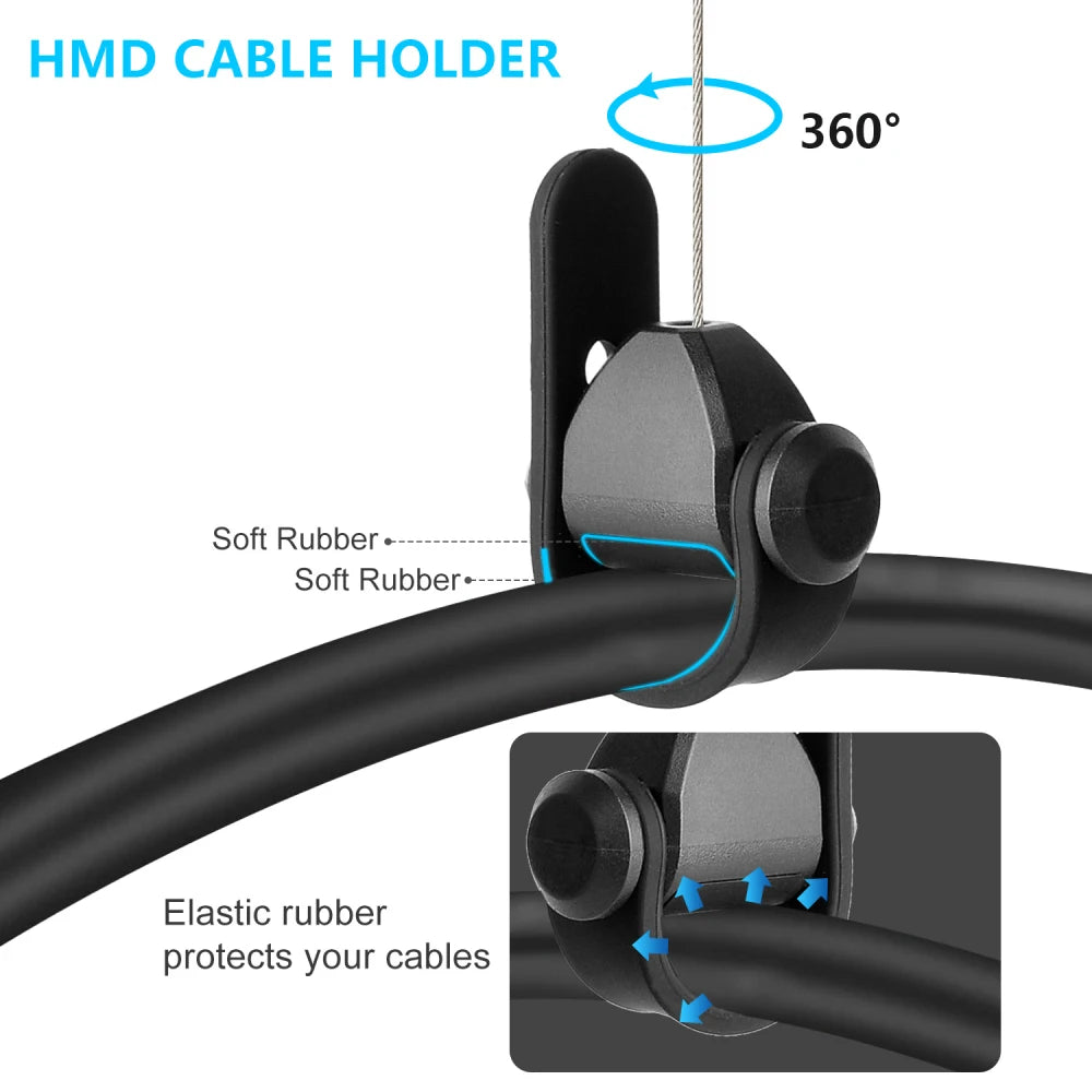 Retractable VR Cable Pulley