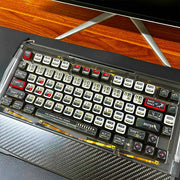 Transparent Pudding Keyboard Keycaps