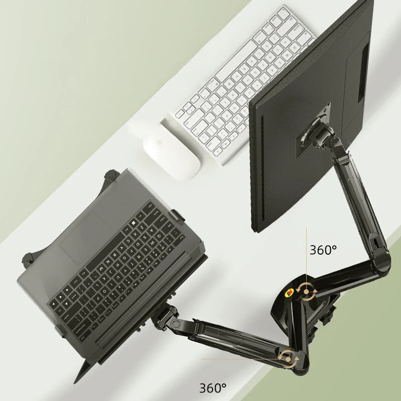 Dual Monitor Laptop Arm