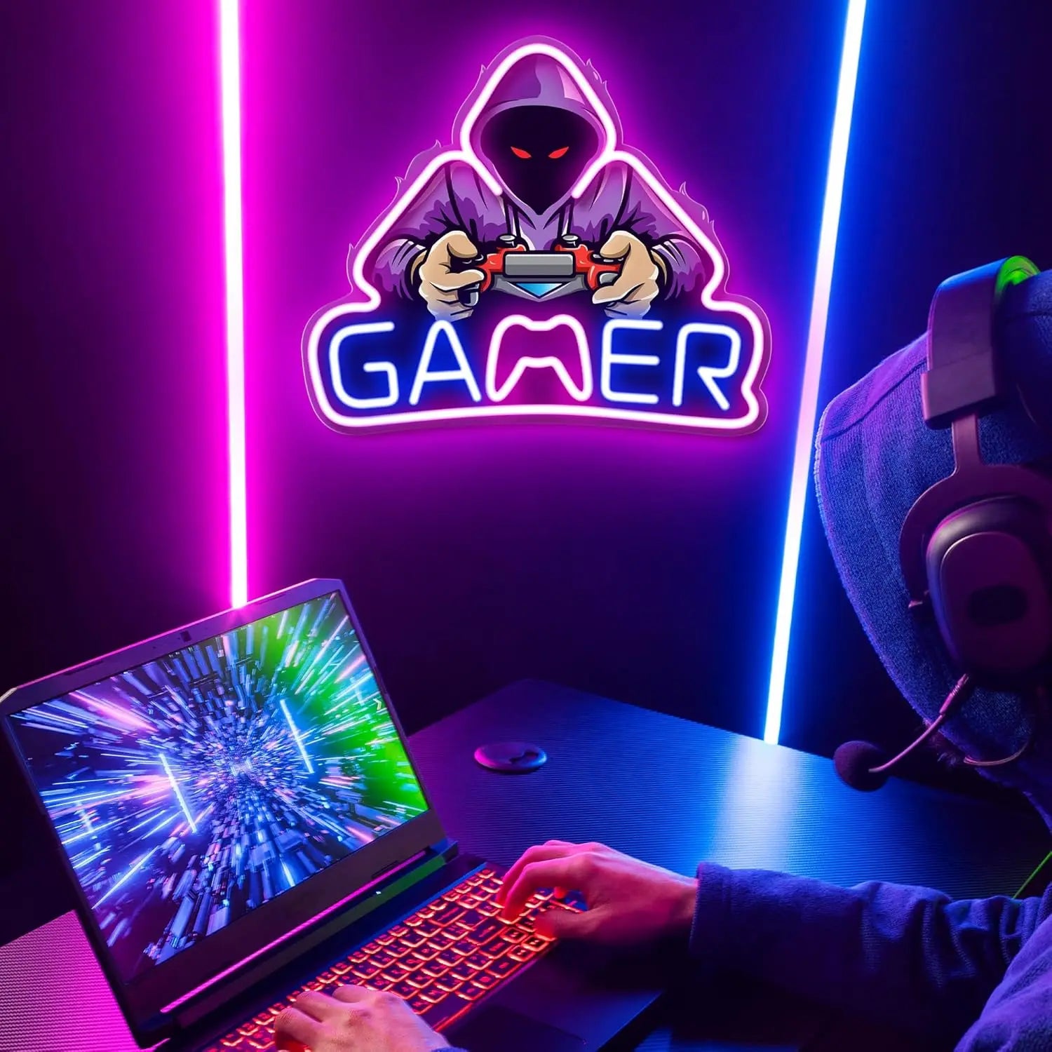 Game Controller Neon Sign