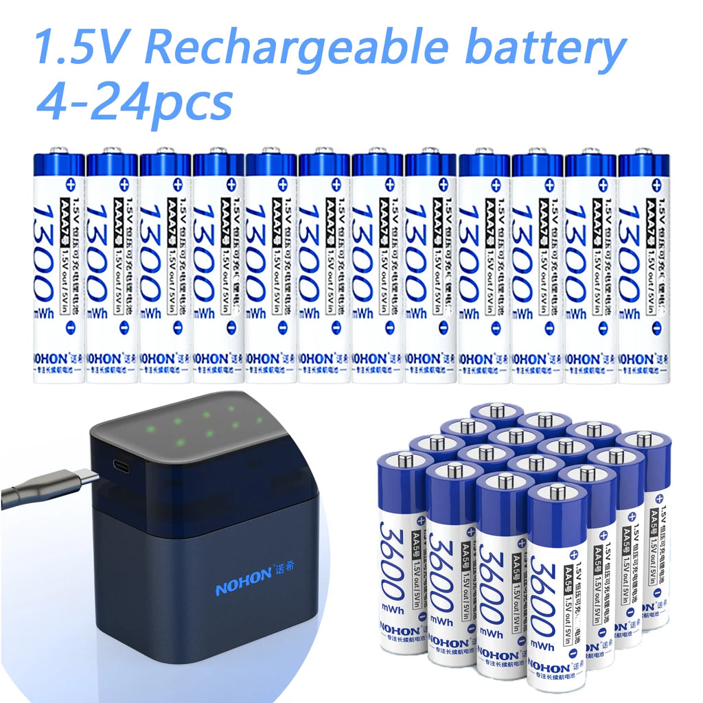 Rechargeable AA AAA Batteries