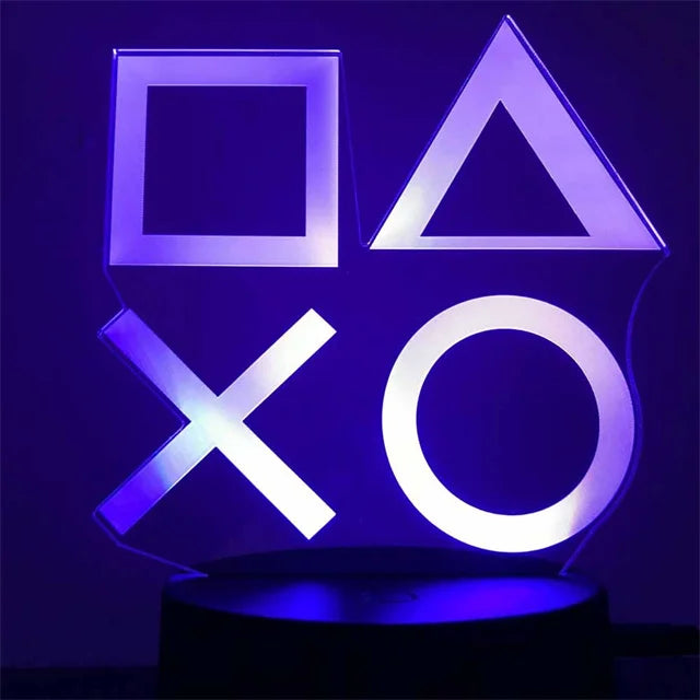 3D Gaming Setup Lamp