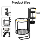 Rotating Cup Headphone Holder