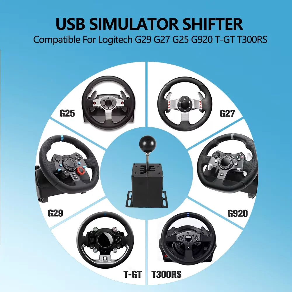 Aluminum Sim Racing Shifter