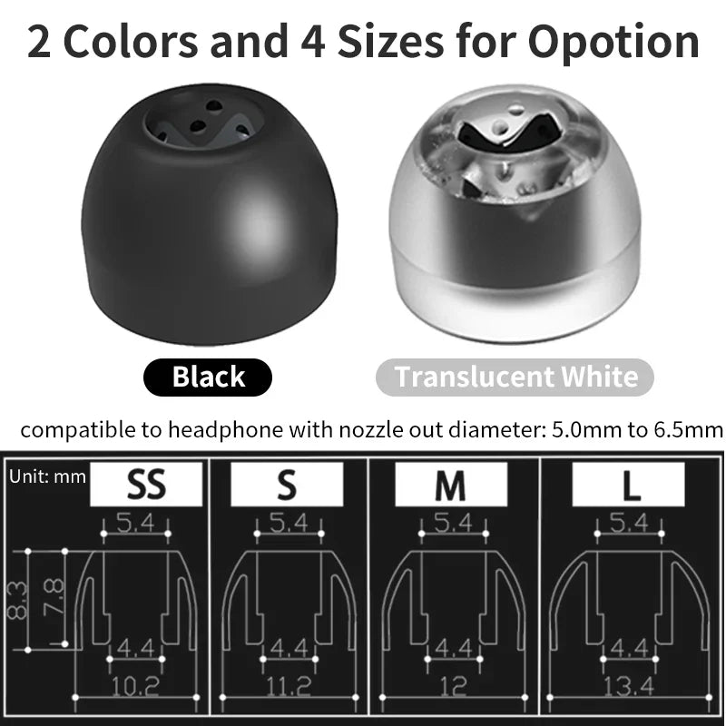 Silicone Earphone Replacement Eartips