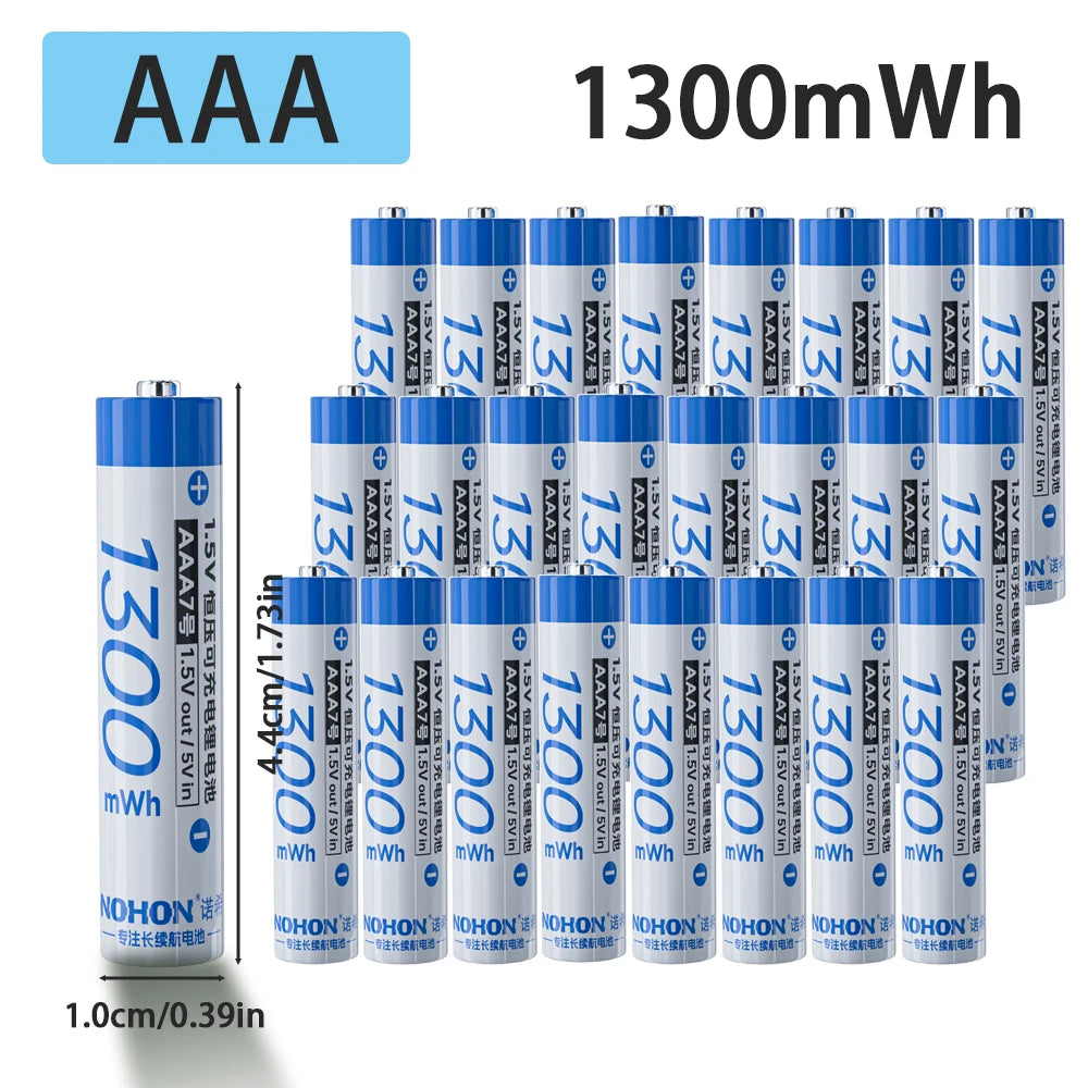 Rechargeable AA AAA Batteries