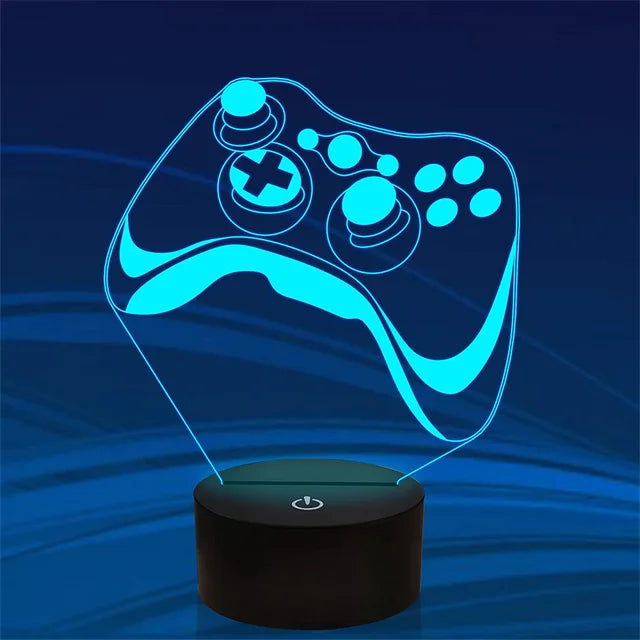 3D Gaming Setup Lamp