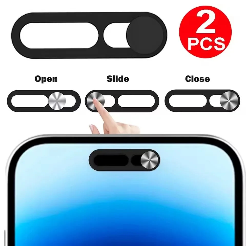 Sliding Webcam Privacy Covers