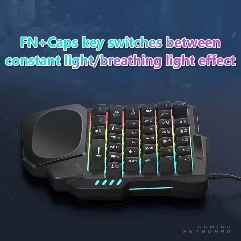 Compact RGB Gaming Keypad