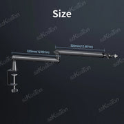 Low-Profile Microphone Boom Arm