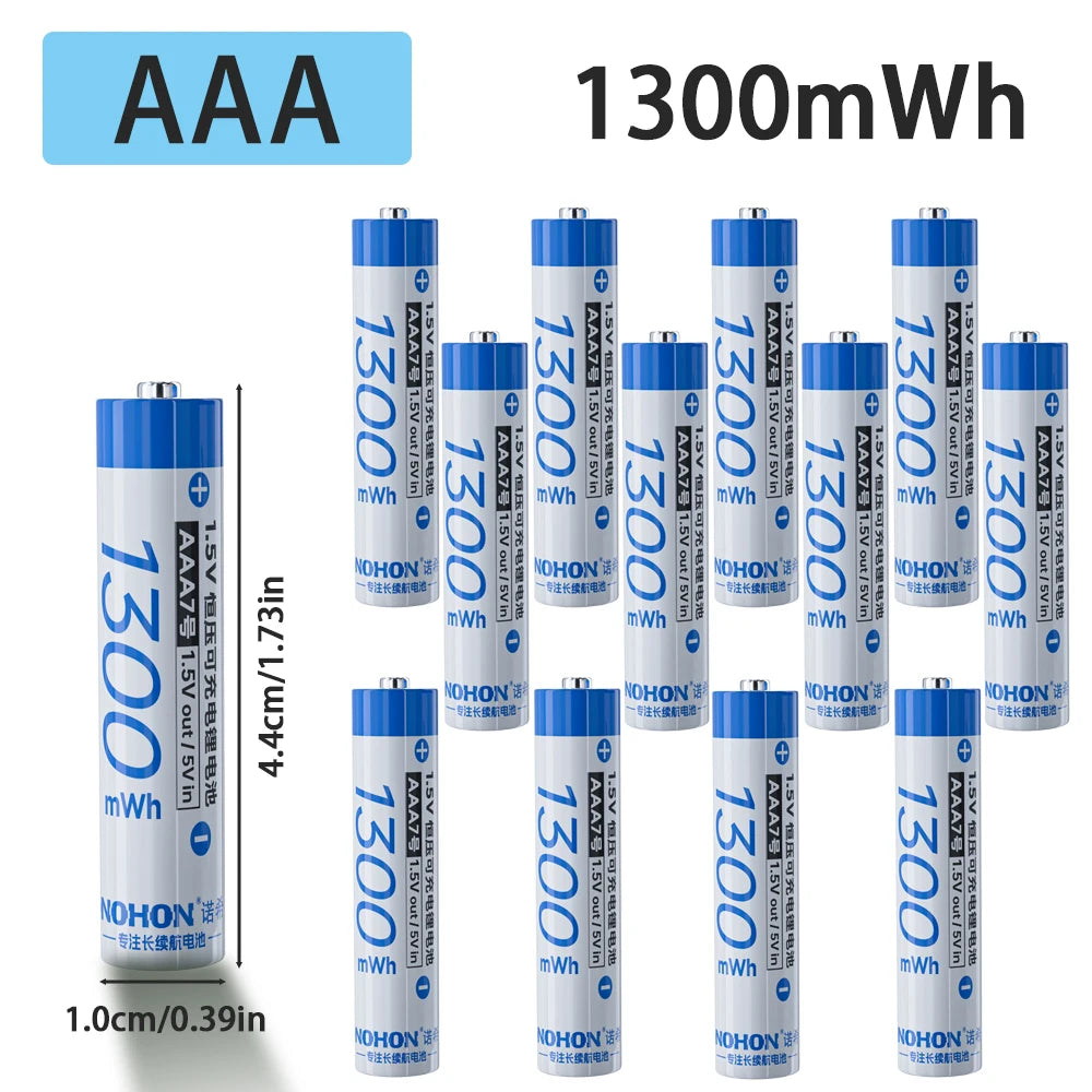 Rechargeable AA AAA Batteries