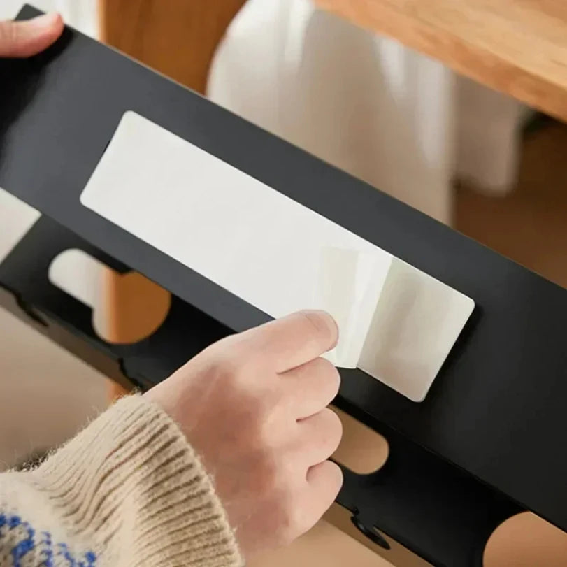 Clamp-On Under-Desk Cable Tray