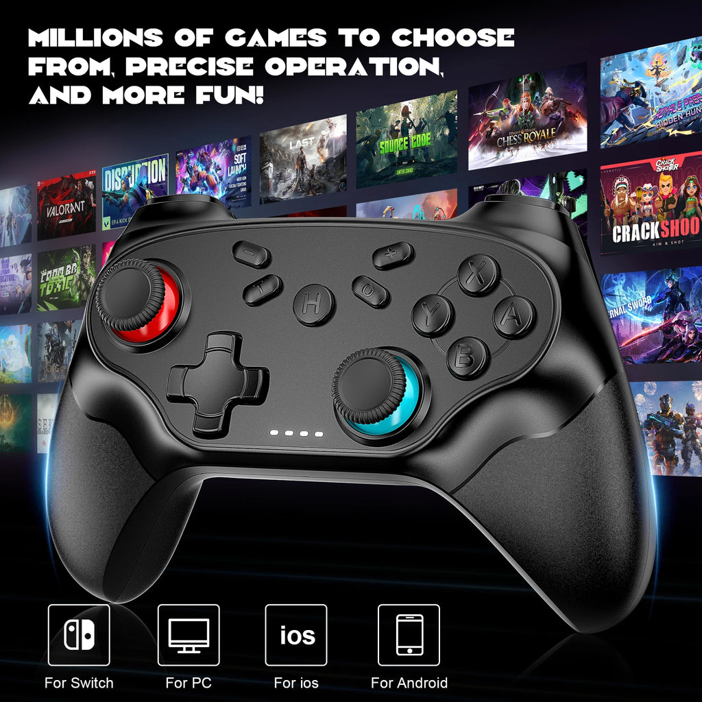 GAMROMBO Wireless Switch Gaming Controller