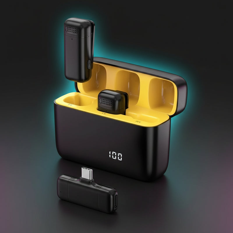 Wireless Lavalier Gaming Microphone