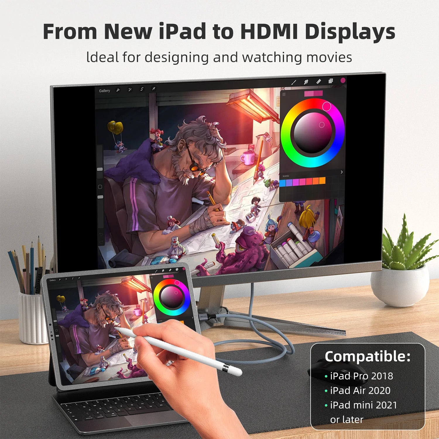 USB-C 4K HDMI Cable