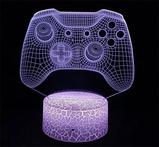 3D Gaming Setup Lamp