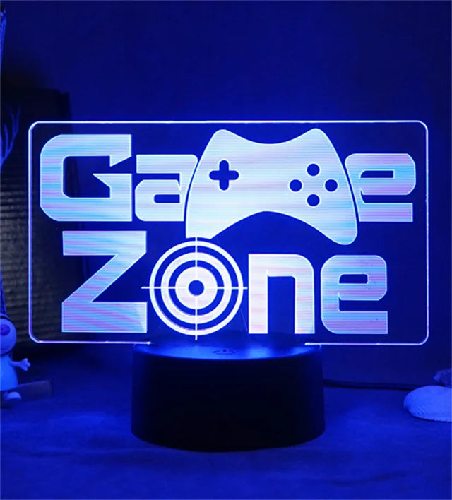 3D Gaming Setup Lamp