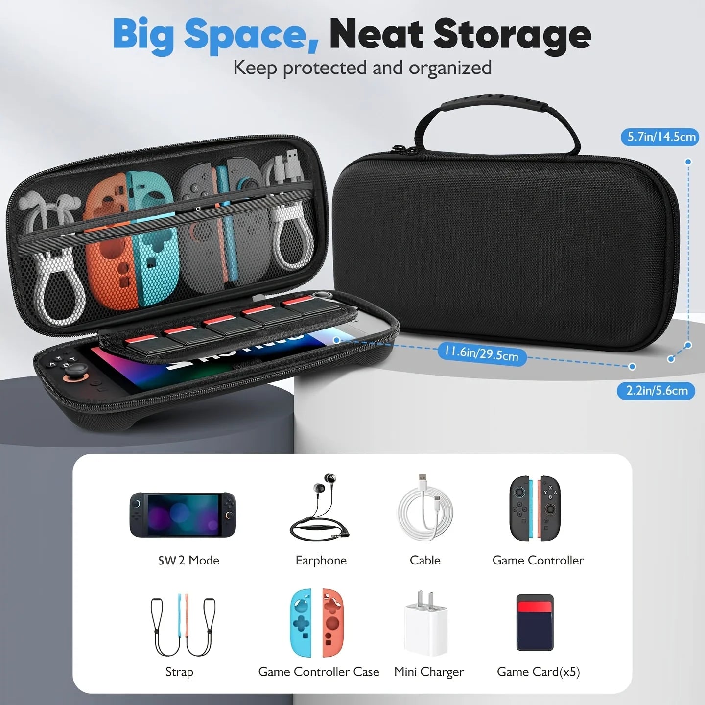 Switch 2 EVA Travel Case