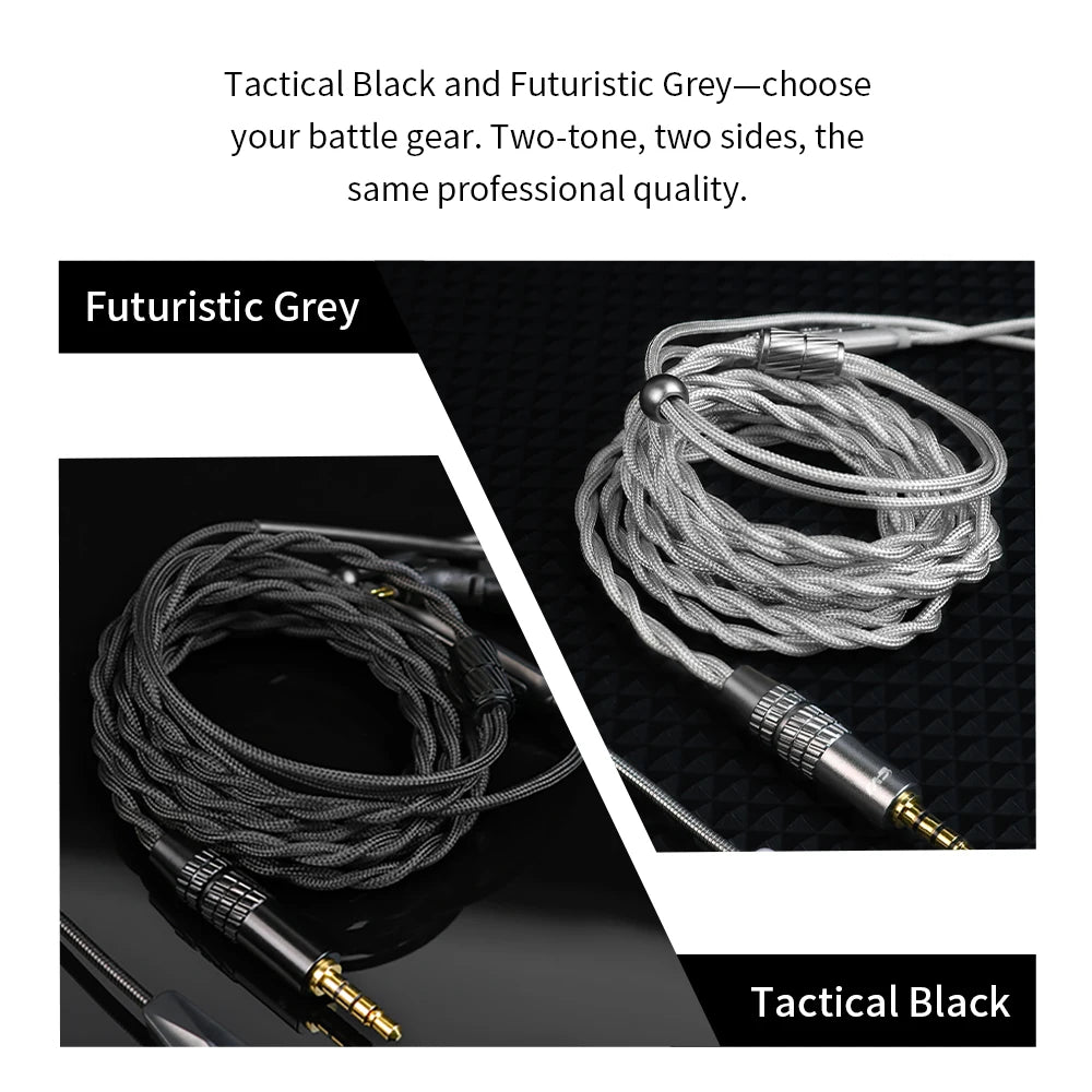 Detachable Gaming Earphone Cable