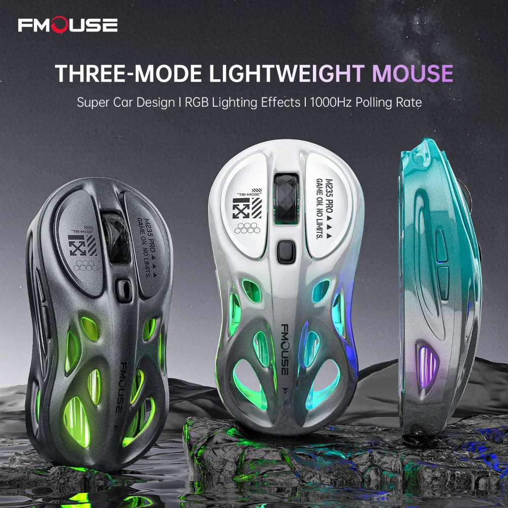 Tri-Mode RGB Gaming Mouse