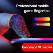 Anti-Sweat Mobile Gaming Finger Sleeves