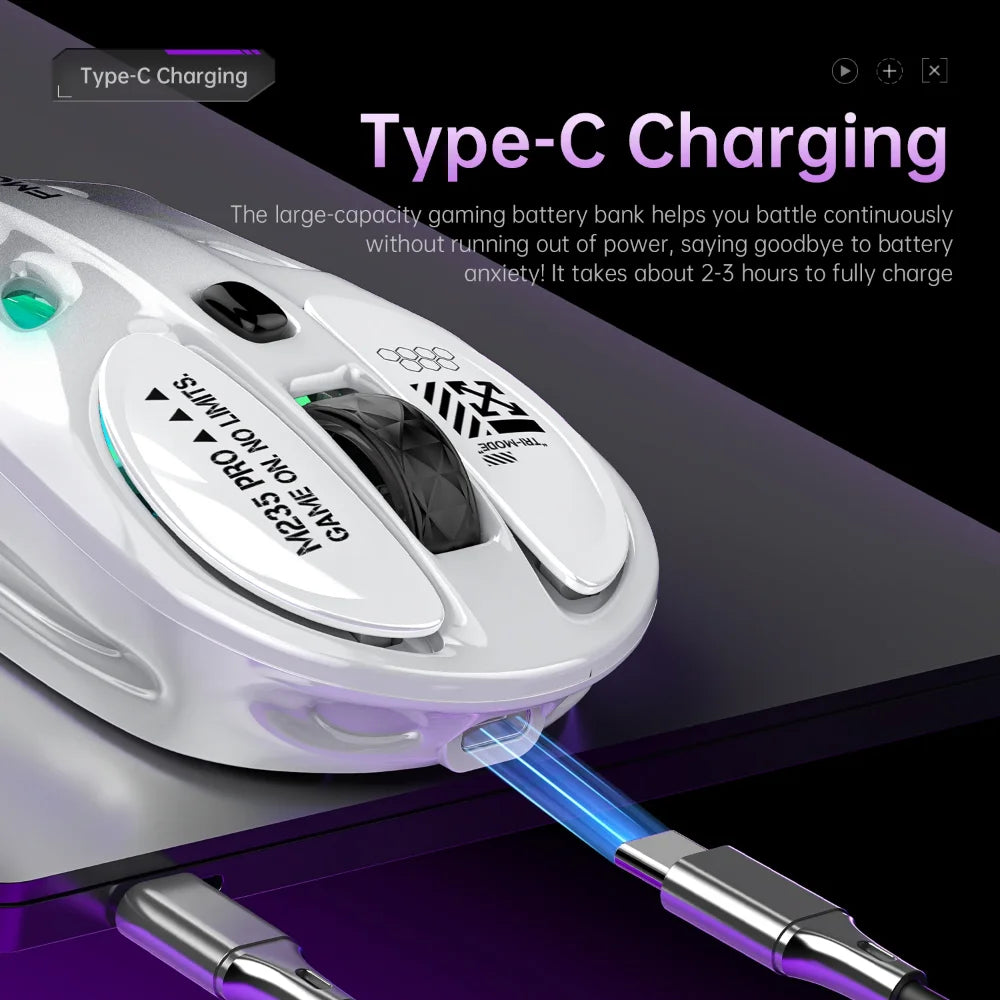Tri-Mode RGB Gaming Mouse