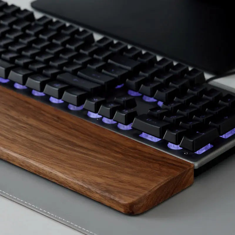 Walnut Keyboard Wrist Rest