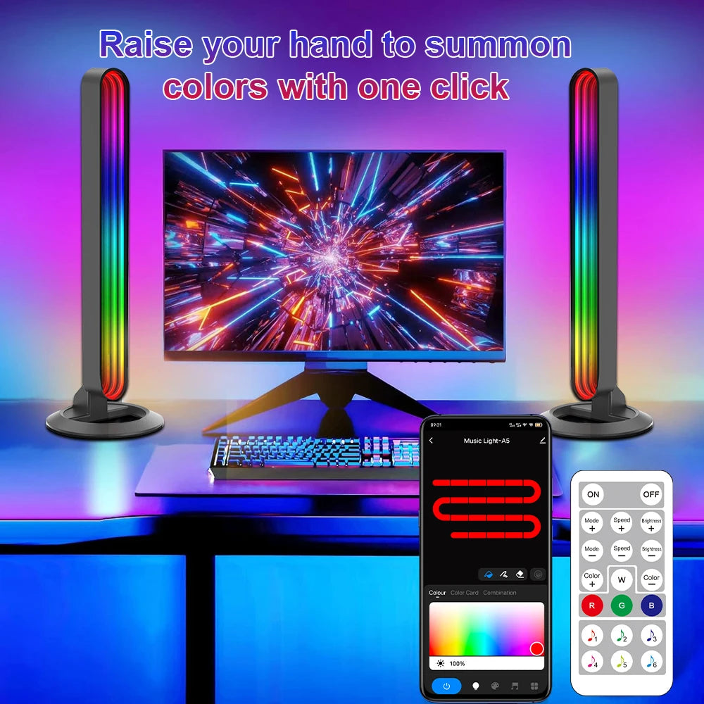 RGBIC Music Light Bars