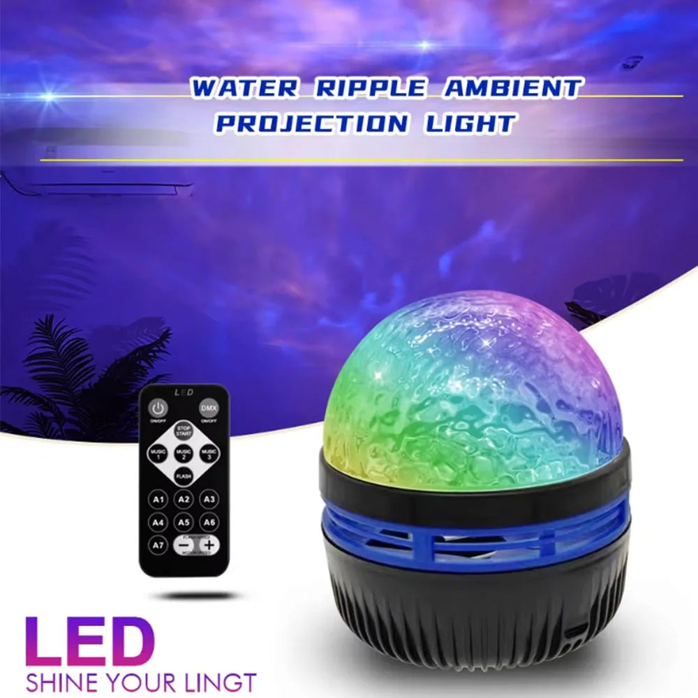 RGB Galaxy Star Projector