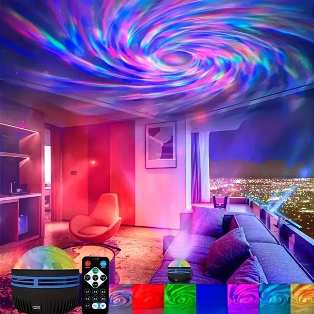 RGB Galaxy Star Projector
