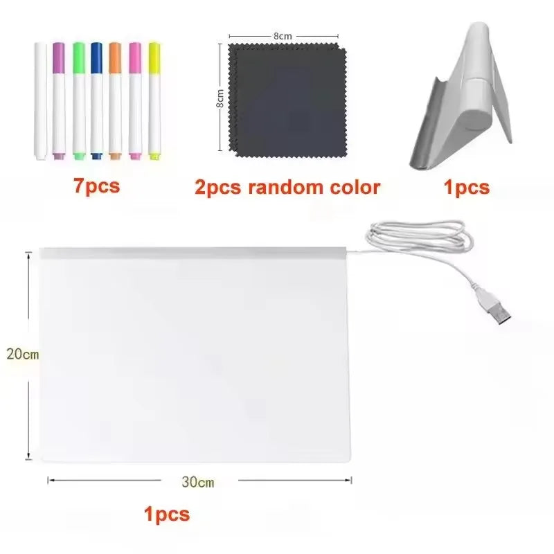 Acrylic LED Message Board