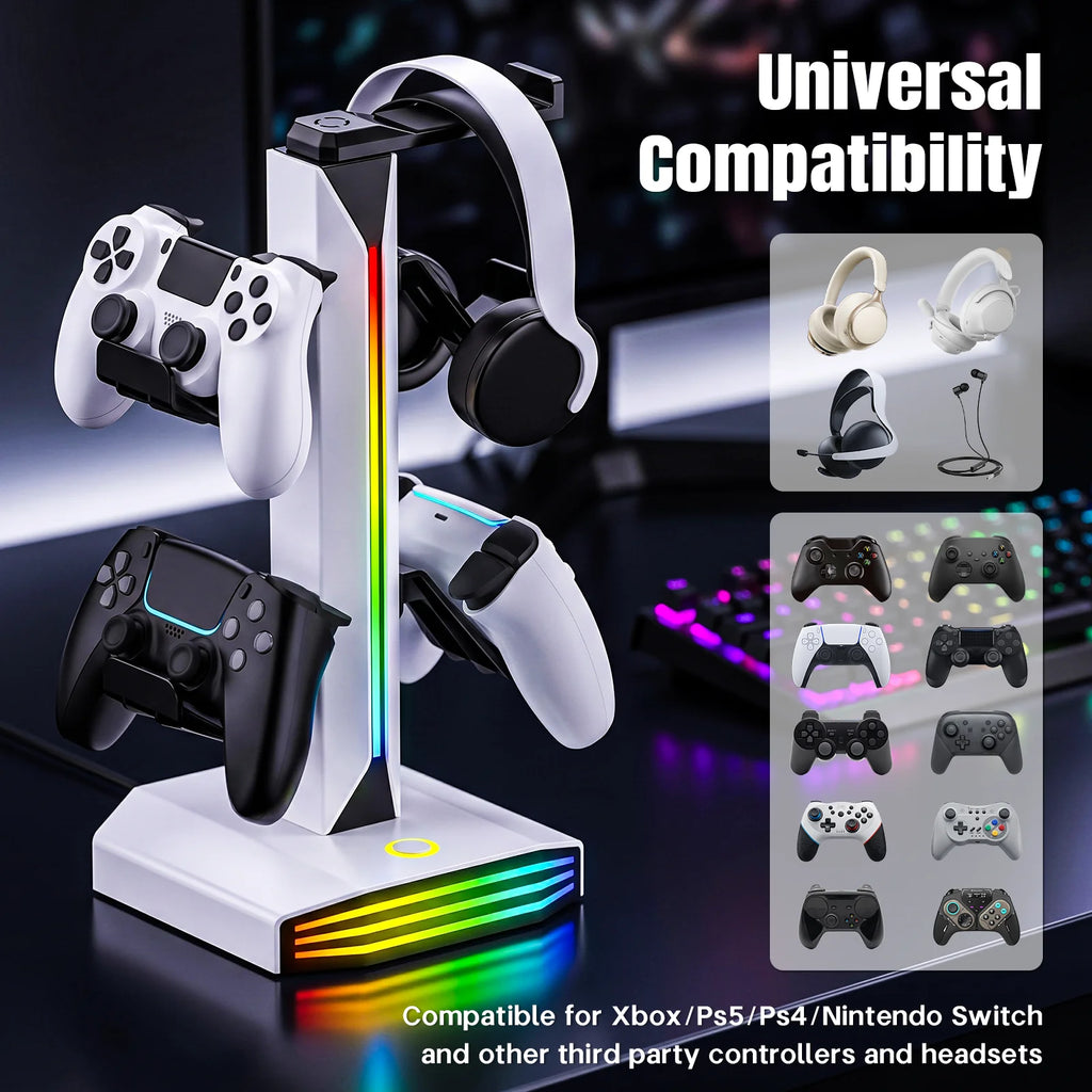 RGB Controller Headset Stand