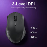Silent Dual-Mode Wireless Mouse