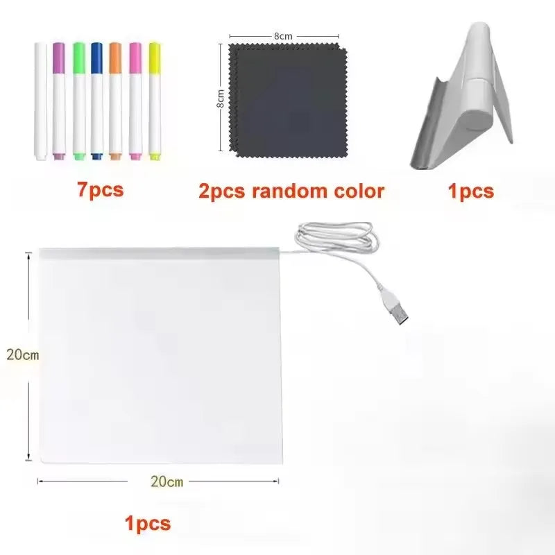 Acrylic LED Message Board