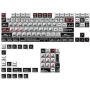 Transparent Pudding Keyboard Keycaps